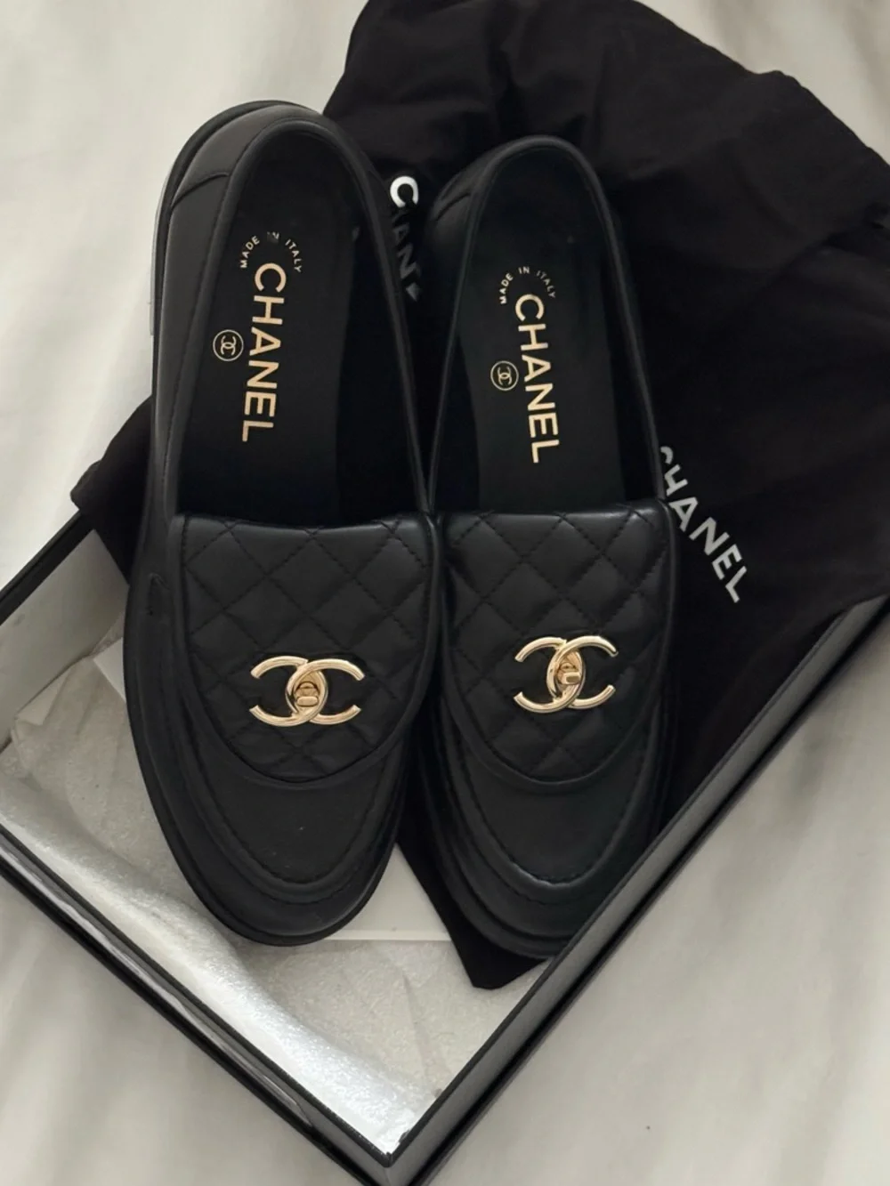 Chanel Turnlock Loafers - Picture 13 of 13